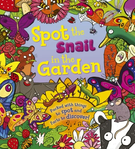 Spot the Snail in the Garden - Stella Maidment