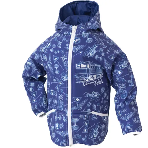 Dětská softshellová bunda – Brejlovec (Velikost bundy: 122)