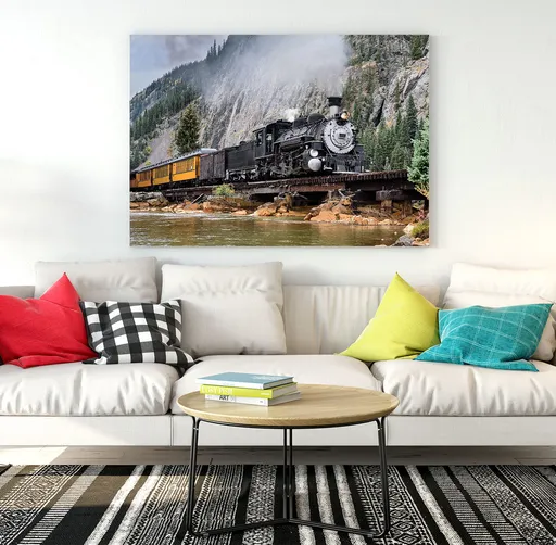 Obraz Lokomotiva (Rozměr obrazu: 120x80)