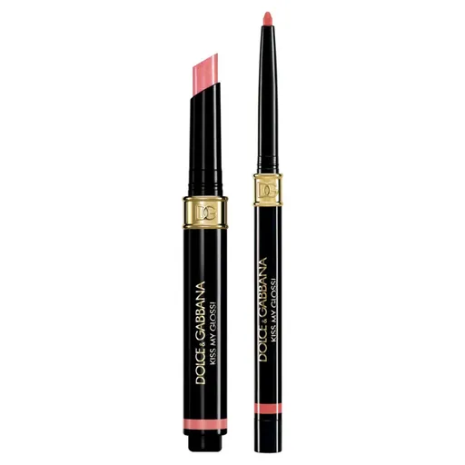 Dolce & Gabbana Sada na rty Kiss My Gloss (4D Gloss Stick & Lip Liner Duo) 01 Whisper