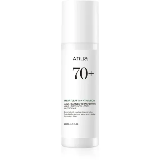 Anua Heartleaf 70% Daily Lotion intenzivně hydratační emulze 200 ml