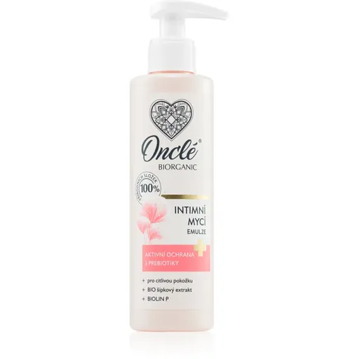 Onclé Biorganic emulze pro intimní hygienu pro citlivou pokožku 200 ml