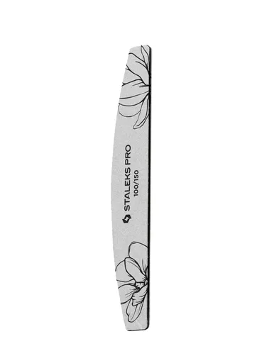 STALEKS Minerální pilník na nehty Expert 40 100/150 (Crescent Mineral Nail File) 25 ks