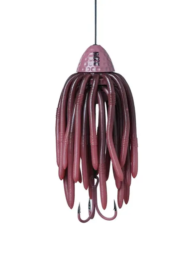 Madcat Nástraha Worms Teaser 35cm Brown Worm - 200g,Madcat Nástraha Worms Teaser 35cm Brown Worm - 200g