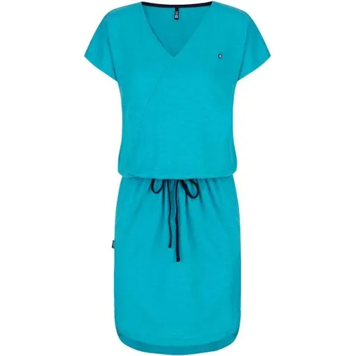 LOAP BLAKAVA Dámské šaty, tyrkysová, velikost