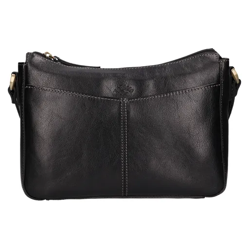 Kožená dámská crosbody kabelka Katana Belinda - černá