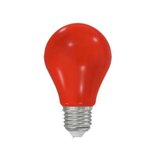 NBB LED A60 230-240V 1W COLOURMAX E27 ČERVENÁ 250656040