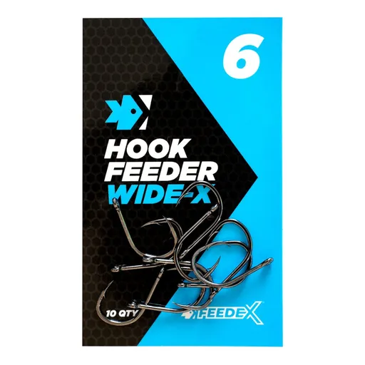 Feeder Expert Háčky WIDE-X hook 10ks - 6,Feeder Expert Háčky WIDE-X hook 10ks - 6