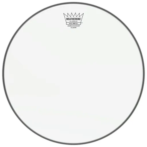 Remo 14" Classic Fit Ambassador Clear