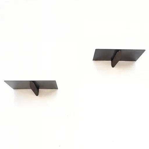 Dekorativní kovová nástěnná police Wr042