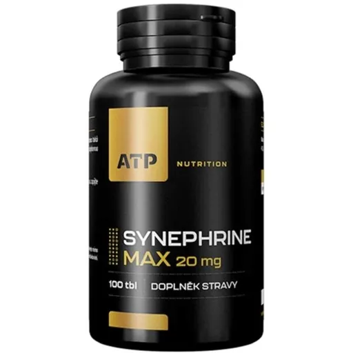 ATP NUTRITION SYNEPHRINE MAX 20 MG 100 TABLET Spalovač tuku, černá, velikost