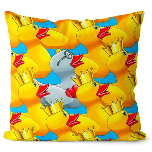 Polštář Kdo je král 40x40cm