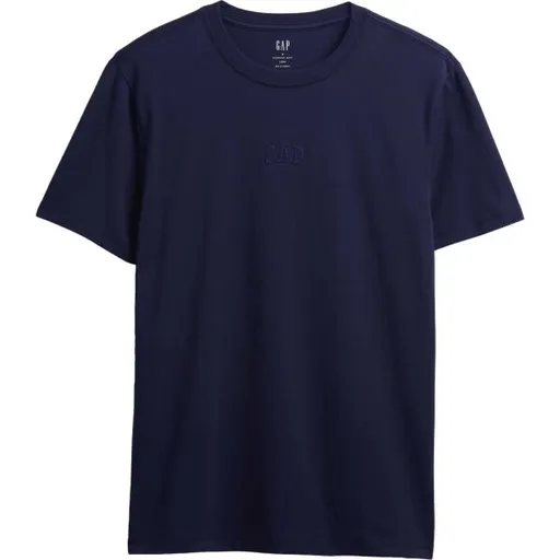 GAP V-FRCH MINI LOGO TEE Pánské tričko, tmavě modrá, velikost