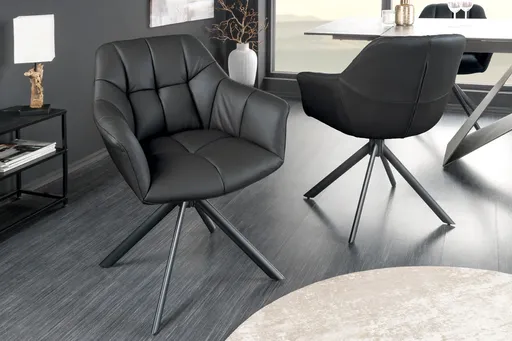 Otočné jídelní křeslo 2 ks KOKALOS Dekorhome
