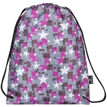 Bagmaster SÁČEK MERCURY 7 A školní sáček na přezůvky / tělocvik - hvězdičky (8591805007902)