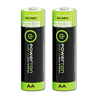 Powerton ENERGY RECHARGE Nabíjecí Ni-MH baterie AA, 2-pack