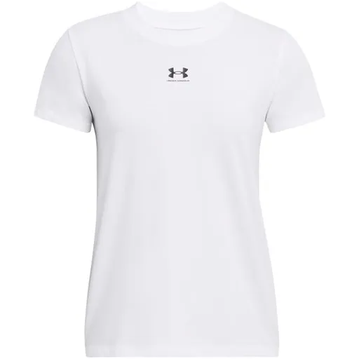 Under Armour OFF CAMPUS CORE Dámské tričko, bílá, velikost L