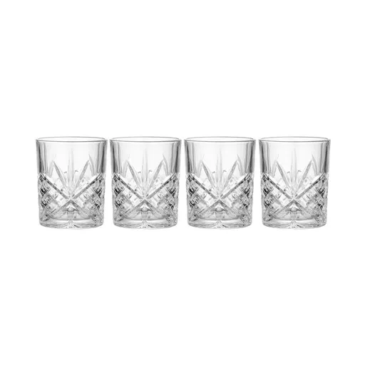 CRYSTAL CLUB Sada sklenic 300 ml set 4 ks