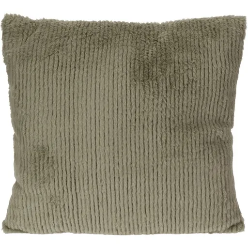 Polštářek Stripy, šedozelená, 45 x 45 cm