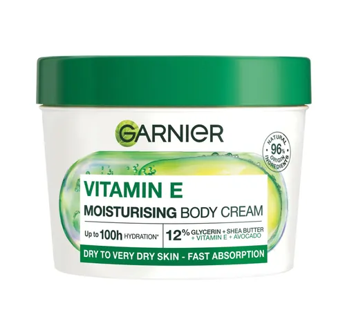 Garnier Vitamin E hydratační tělový krém 380 ml