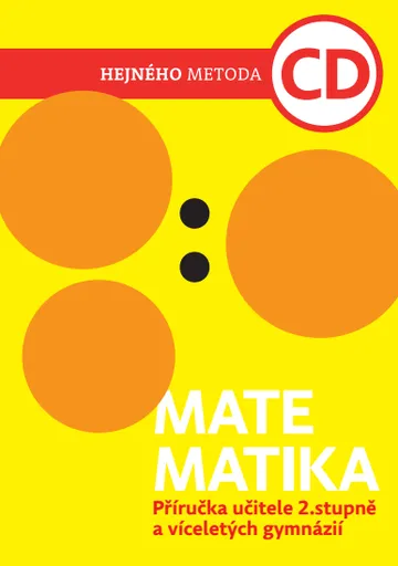 Matematika CD - příručka učitele - Milan Hejný
