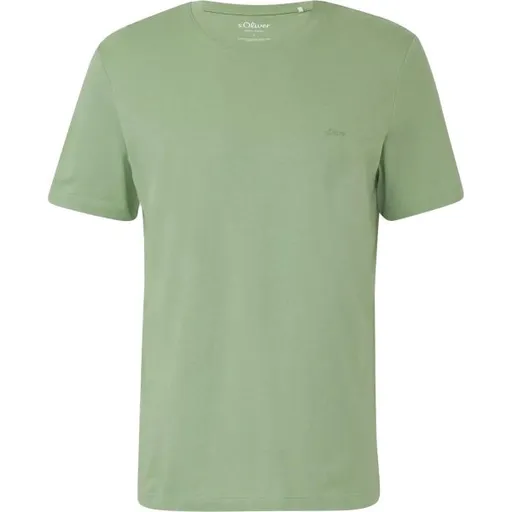 s.Oliver JERSEY T-SHIRT Pánské tričko, zelená, velikost XXXL