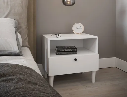 Dullum 60 Stolek Bílý