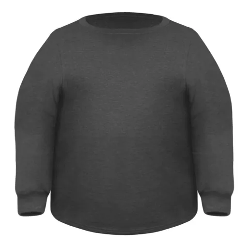 Miners Mate supersize Nadměrná mikina bez kapuce Unisex - Antracit | 10XL