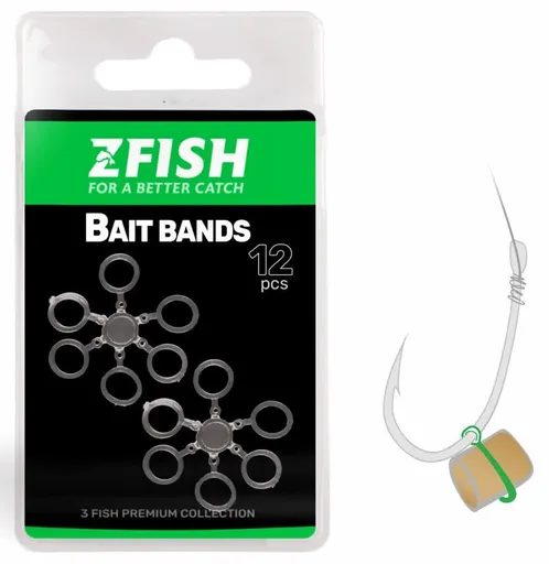 Zfish kroužek nástrahový bait bands - 5,5 mm