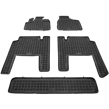 Rezaw-Plast, Gumové koberce se zvýšeným okrajem, Chrysler Voyager V, 2006-2011, 7 Sedadel (67.203701)