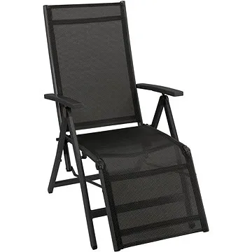 DOPPLER Křeslo zahradní polohovací ACTIVE, antracit (266AC091019)