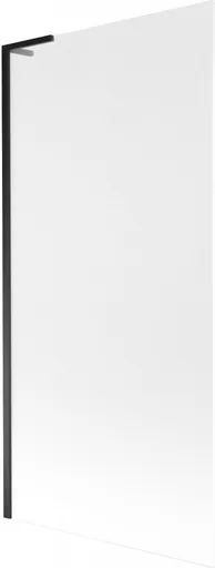 MEXEN/S Next L vanová zástěna FIX 90 x 150, dekor, černá 895-090-000-03-30-70