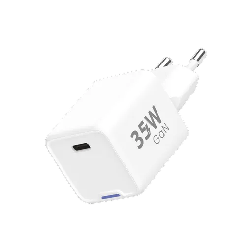 WG - Síťová nabíječka GaN 1x USB-C, PD 35W, bílá
