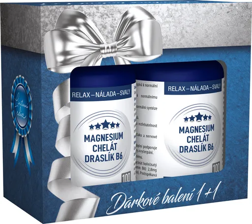 Clinical Magnesium chelát + Draslík B6 2x 100 tablet