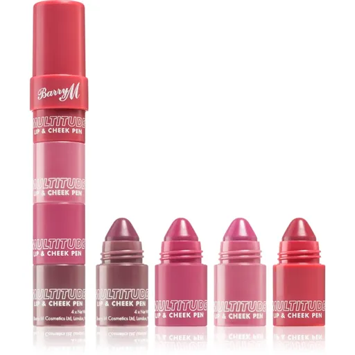 Barry M Multitude Lip and Cheek Pen rtěnka na rty a tváře odstín Sweet Darling 3.8 g