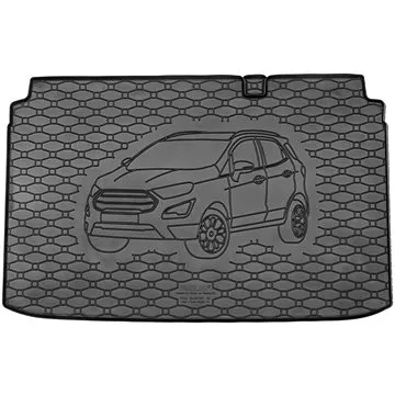 ACI FORD Ecosport 17- gumová vložka do kufru s ilustrací vozu černá (horní i dolní poloha) (1802X01C)