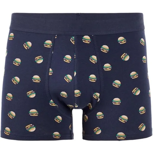 CELIO XMIBOBUGER Pánské boxerky v dárkovém balení, tmavě modrá, velikost