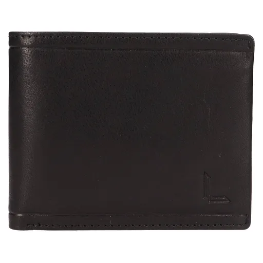 Pánská kožená peněženka Lagen Greer - černá