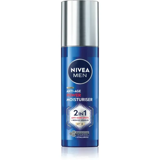 NIVEA MEN Anti-Age Power posilující krém na redukci vrásek pro muže SPF 30 50 ml