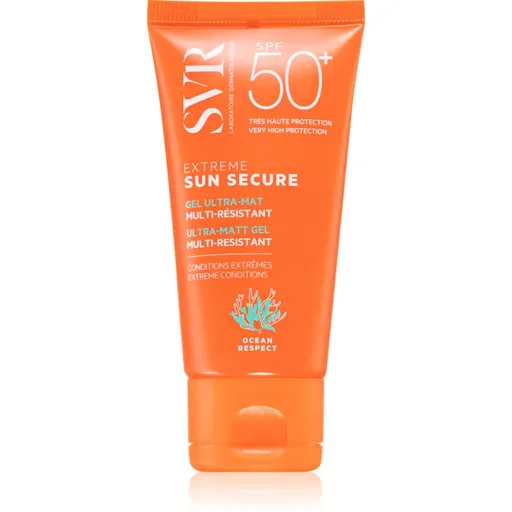SVR Sun Secure Extreme denní gelový krém s matujícím účinkem SPF 50+ 50 ml