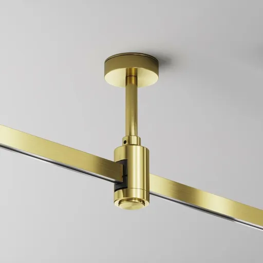 MAYTONI Upevnění ke stropu krátké 78 mm pro magnetickou lištu 24 V Flarity TRA156C-S1-BS