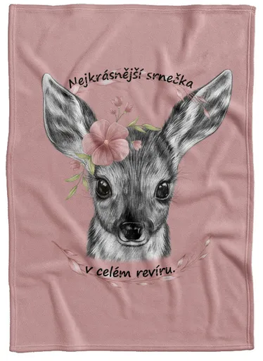 Deka Nejkrásnější srnečka (Podšití beránkem: NE)