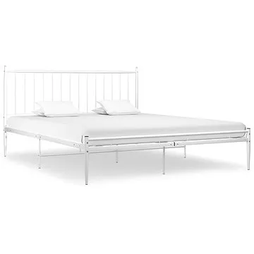 Shumee bílý kov 180×200 cm, 325025 (325025)