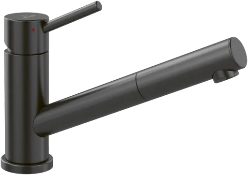 Dřezová baterie Villeroy & Boch Como Shower Window, 92580005, antracit 92580005