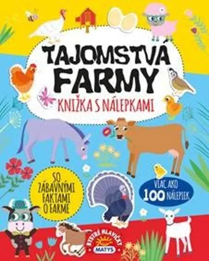 Knižka s nálepkami: Tajomstvá farmy - Lisa Reganová
