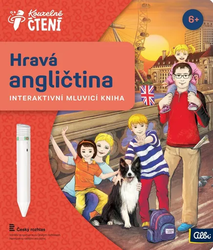 Kniha Hravá angličtina - Kouzelné čtení Albi