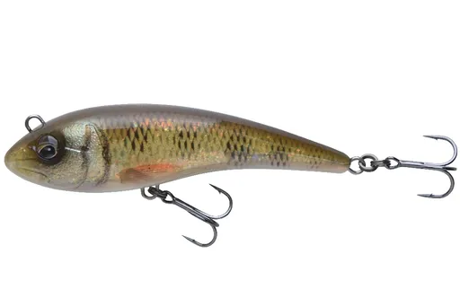 Savage gear wobler low glider jerk slow sinking black gold - 17 cm 112 g