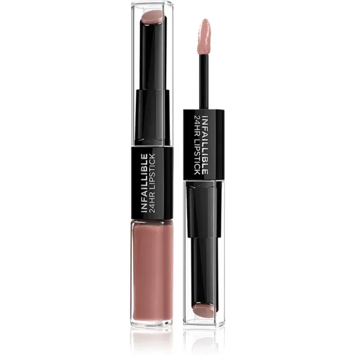 L’Oréal Paris Infallible 24H dlouhotrvající rtěnka a lesk na rty 2 v 1 odstín 101 Everlasting Parisian 5,7 g