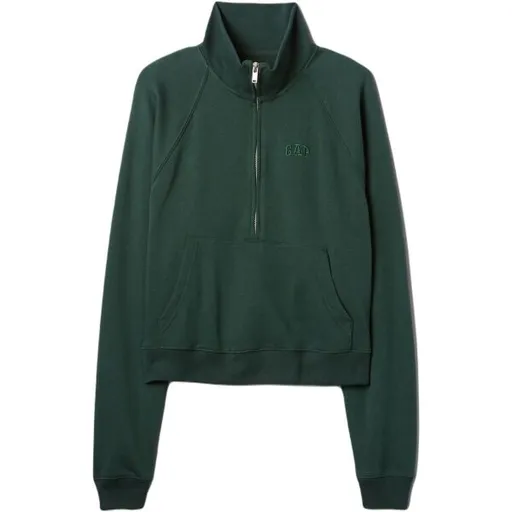 GAP JAPAN Dámská mikina, tmavě zelená, velikost