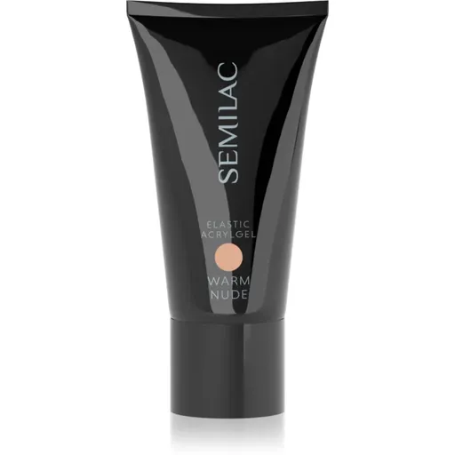 Semilac Acrylgel Elastic White Cream akrylátový gel na nehty odstín 30 g
